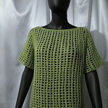 Одежда женская ручной работы. Ярмарка Мастеров - ручная работа Кофта- сетка. Handmade.