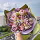 Букет из зефирных цветов, подарок, Съедобные букеты, Москва,  Фото №1