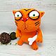 I'm tigrrr! Soft toy red cat Vasya Lozhkina, Stuffed Toys, Moscow,  Фото №1
