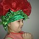 Order Headdress 'Carnation' or 'rose'. ludmila7070. Livemaster. . Carnival Hats Фото №3
