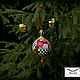  Fabric balls in the Mackenzie style. Christmas decorations. Dog@Cat. Online shopping on My Livemaster.  Фото №2