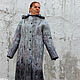 coat: Gray day. Coats. silk wool. Online shopping on My Livemaster.  Фото №2
