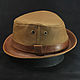 Order Waxed cotton canvas trilby hat TRL-01. Bluggae Custom Headwear. Livemaster. . Hats1 Фото №3