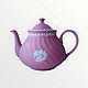 Винтаж: Wedgwood Jasperware Редкий большой заварочный чайник в розовом цвете. Чайники винтажные. Decor.mylove. Ярмарка Мастеров.  Фото №5