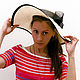 Dolce Vita. Шляпы. EDIS | дизайнерские шляпы Наталии Эдис. Интернет-магазин Ярмарка Мастеров.  Фото №2