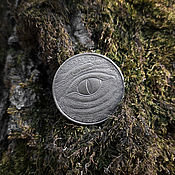 Сувениры и подарки handmade. Livemaster - original item Snake Eye Coin. Handmade.
