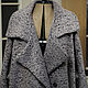 Cocoon coat big size Street fashion - 2/ Look-2. Coats. Lana Kmekich (lanakmekich). My Livemaster. Фото №6