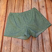 Мужская одежда handmade. Livemaster - original item Men`s underwear: Underpants family poplin percale. Handmade.