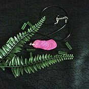 Фен-шуй и эзотерика handmade. Livemaster - original item Amulet Creating a family (pink agate).. Handmade.