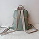 Custom Painted leather backpack for Sabina. Backpacks. Innela- авторские кожаные сумки на заказ.. My Livemaster. Фото №4