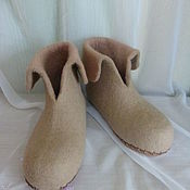 Обувь ручной работы handmade. Livemaster - original item Felted chuni female.. Handmade.