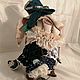 Белый кролик из зазеркалья. Интерьерная кукла. Fairy dolls. Ярмарка Мастеров.  Фото №5