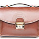 Leather purse 'BS-B1' brown, Man purse, St. Petersburg,  Фото №1