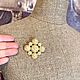 Винтаж: Брошь Chanel Жемчужный квадрат. Маркировка. Броши винтажные. Екатерина кетикет. Ярмарка Мастеров.  Фото №4