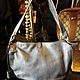 Заказать Винтаж: Сумка-хобо Celine Petite Bittersweet из кожи цвета оружейной стали. Chic bags. Ярмарка Мастеров. . Сумки винтажные Фото №3