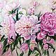Oil painting .Peony June 40-50. Pictures. OMA-EVA. Online shopping on My Livemaster.  Фото №2