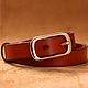 Genuine leather belt 'ISIDA' for women / Leather Belt. Straps. EZCASE - Leather Design Studio. Online shopping on My Livemaster.  Фото №2