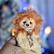 Куклы и игрушки handmade. Livemaster - original item Pocket lion, lion cub. Or bag. Or mounding. Teddy. Handmade.