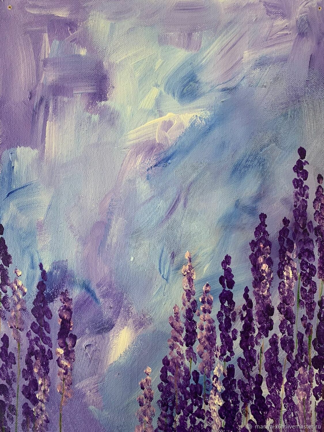 Картина "Лаванда", 45х60 в интернет-магазине на Ярмарке Мастеров ...