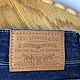 Винтаж: 42-44 Джинсы скинии LEVI’S Цвет темно-синий. Брюки винтажные. VINTAGE (Светлана). Ярмарка Мастеров.  Фото №9