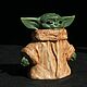 Piggy Bank Baby YODA (ceramic) Baby Yoda from Star Wars. Custom. alex-sharikov. My Livemaster. Фото №4