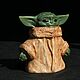 Копилка Малыш ЙОДА (керамика) Baby Yoda из Звездных Войн. Кукла Кастом. MugCo | Кружки из керамики. Ярмарка Мастеров.  Фото №4