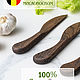 Wooden knives 4 pcs. for pate, butter and soft cheeses. 17.5 cm. Kitchen knives. derevyannaya-masterskaya-yasen (yasen-wood). My Livemaster. Фото №4