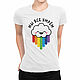 Cotton T-shirt 'We're All Going To Die', T-shirts, Moscow,  Фото №1