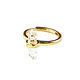 Rhinestone Ring, Rhinestone ring in Gold. Rings. Irina Moro. My Livemaster. Фото №5