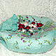 Order Felted bag 'Mint-cranberry dessert'. crafts philosophy. Livemaster. . Classic Bag Фото №3