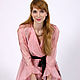 Transparent pink organza dress, floral wrap dress. Dresses. Lara (EnigmaStyle). My Livemaster. Фото №6