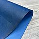 -60% Lizard Blue (0,9-1,1мм), цв. Голубой, натуральная кожа. Кожа. Prima Pelle (Марина). Интернет-магазин Ярмарка Мастеров.  Фото №2