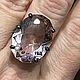 Кольцо серебро 925 с натуральным аметрином, Кольца, Новосибирск,  Фото №1