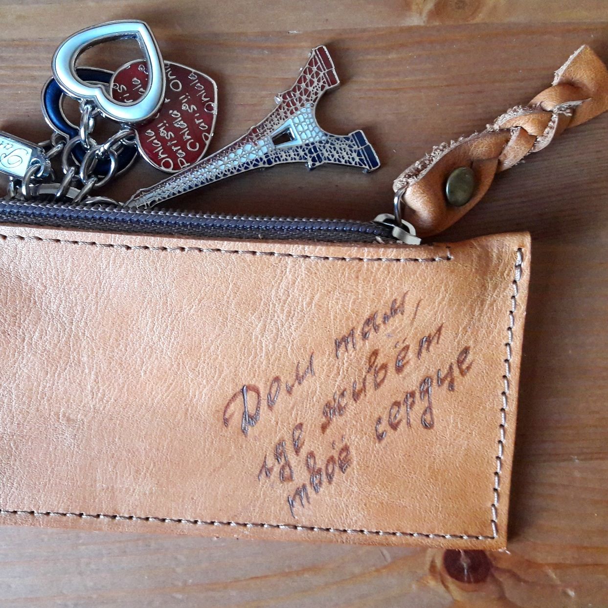 Leather key holder, Housekeeper, Odintsovo,  Фото №1