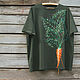 Заказать Camiseta Zanahoria. krasa-art. Ярмарка Мастеров. . T-shirts Фото №3