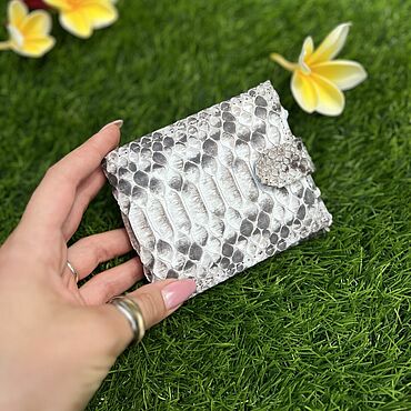 Сумки ручной работы. Ярмарка Мастеров - ручная работа Кошелек из кожи питона. Handmade.