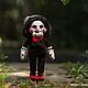 Кукла Билли из фильма Пила, Doll Billy Saw. Мягкие игрушки. Дегтярь Диана Александровна | Dream Designer Address. Интернет-магазин Ярмарка Мастеров.  Фото №2