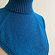 Манишка "Лагуна", 100% меринос. Манишки. FAVORITE KNITWEAR (Наталья). Интернет-магазин Ярмарка Мастеров.  Фото №2