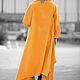 Заказать Шерстяной пальто, aсимметричного кроя - CT0001CA. EUG FASHION. Ярмарка Мастеров. . Пальто Фото №3