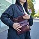 Crossbody bag: Scarlett Eggplant Leather Women's Bag. Children\'s tiaras. Natalia Kalinovskaya. My Livemaster. Фото №5