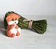 Заказать Лис игривый игрушка из шерсти. ToysMari (handmademari). Ярмарка Мастеров. . Войлочная игрушка Фото №3