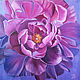 Peony oil painting, flower painting, Pictures, Moscow,  Фото №1
