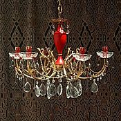 Для дома и интерьера handmade. Livemaster - original item Chandeliers: Crystal chandelier . Italy. Handmade.