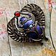 Заказать  "Scarab" египетский стиль. Valeria Belova (Дом Лунной Росы). Ярмарка Мастеров. . Брошь-булавка Фото №3