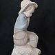 Винтаж: Lladro деревенские детишки. Статуэтки винтажные. Винтажный Микс. Ярмарка Мастеров.  Фото №5
