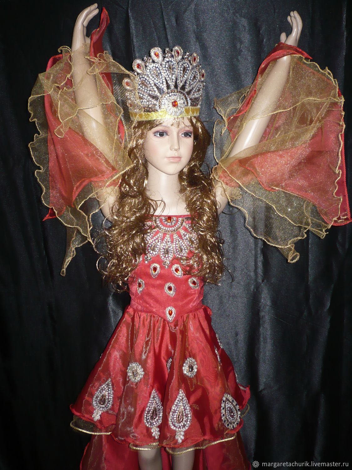 «Жар-птица» карнавальный костюм для девочки