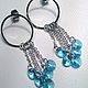 Заказать Серьги с кристалликами Swarovski. Стильная штучка (украшения ручной работы). Ярмарка Мастеров. . Серьги классические Фото №3