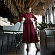 Комплект платье и жилет "Lady in Red". Платья. Ternika. Ярмарка Мастеров.  Фото №5