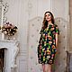 Order Dress made of linen ' Tulips '(mini). Alexandra Maiskaya. Livemaster. . Dresses Фото №3