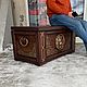Сундук "Лев". Хранение вещей. Мастерская ТУК-БУК. Интернет-магазин Ярмарка Мастеров.  Фото №2